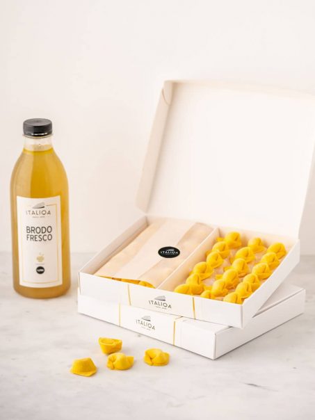 Capelletti Artigianali Con brodo Italiqa